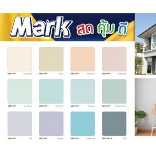 สีน้ำมาร์ค Captain ภายใน ชนิดด้าน ขนาด17.5ลิตร