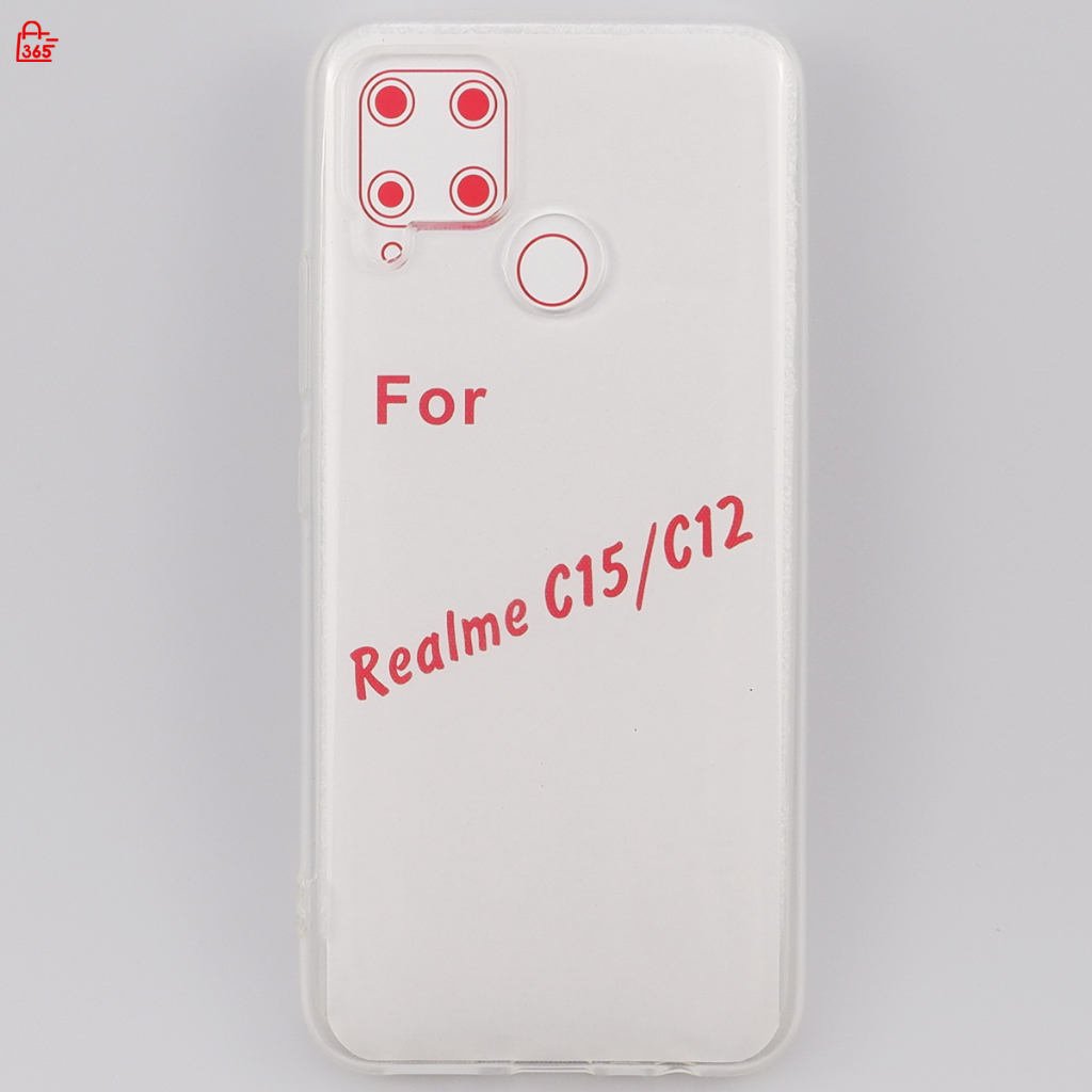 เคสใส สำหรับ realme C15 C12 C25 ซิลิโคนนิ่ม ใส