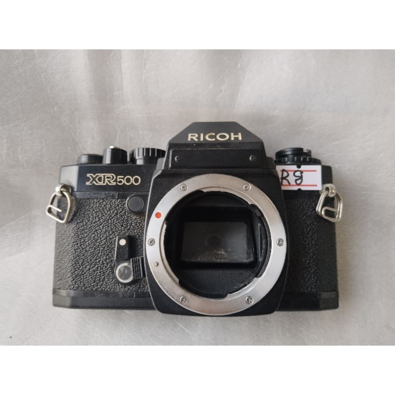 กล้องฟิล์มวินเทจ​ ricoh xr500 (อ่านให้เข้าใจก่อนซื้อ)​เทสเบื้องต้นขึ้นฟิล์มได้ชัตเตอร์ได้​  เอาไปสะส