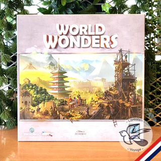 [ของแท้][สินค้าขายดี] World Wonders สิ่งมหัศจรรย์พลิกโลก [TH][ผลิตรอบเดียว!]ไทย/EN/Mundo Expansion เกม WDG