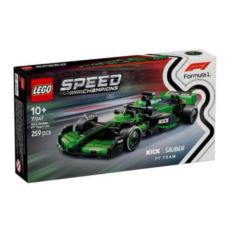 Lego Speed Champion 77247 KICK Sauber F1® Team C44 Race Car ของแท้ 100% มือหนึ่งกล่องสวยพร้อมส่ง