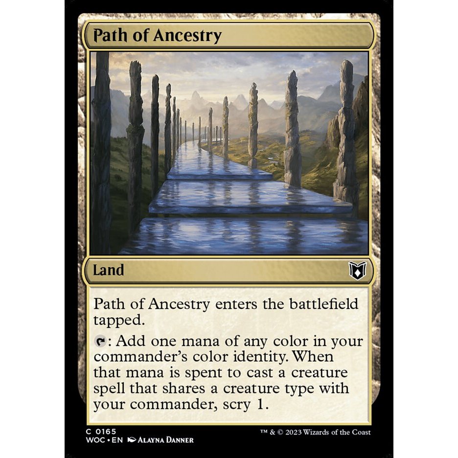 Path of Ancestry การ์ด Magic the Gathering [MTG] ของแท้