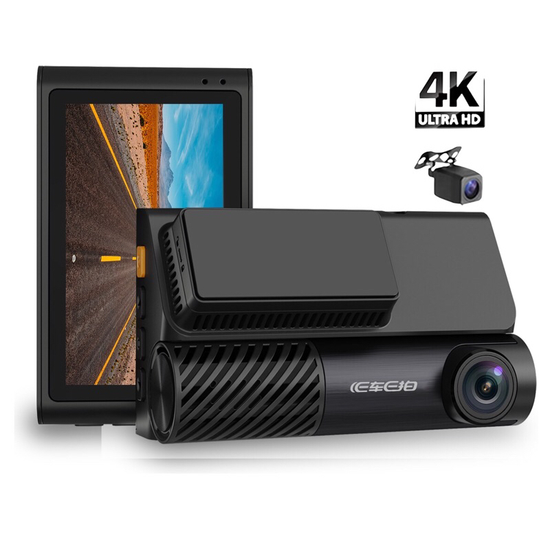 กล้อง​ติด​รถยนต์​ 4K WiFi​ กล้อง​หน้า​หลัง​ E car E cam รุ่น​E28 ชิบ Huawei เลนส์​ Sony ใส่เมมได้ถึง 128GB