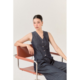 Verona set Basicselected SS 2025 เซต vest และกางเกงขายาว