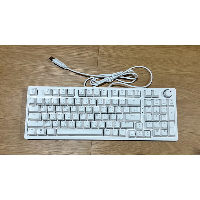 DEKAY96 DK96 VOLUME KNOB DK96 Mechanical keyboard คีย์ไทยไฟลอด คีย์บอร์ดภาษาไทยDK 96 DEKAY 96 💥 มือส