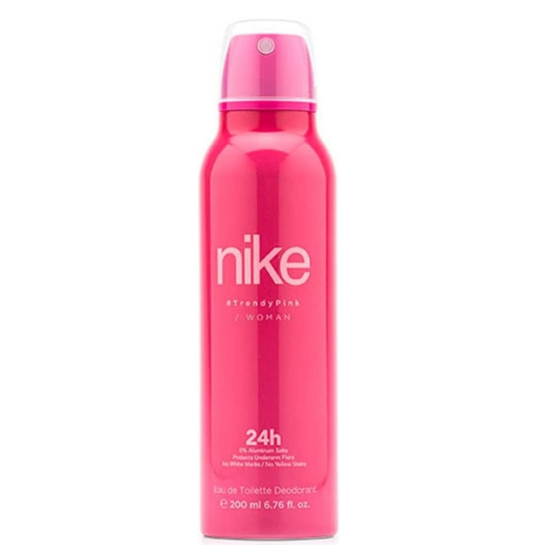 ไนกี้ วูแมน ดีโอสเปรย์ Nike WOMAN Coral Crush,Trendy Pink Deodorant Spays Made in Spain 200ml. ฉลากไทย