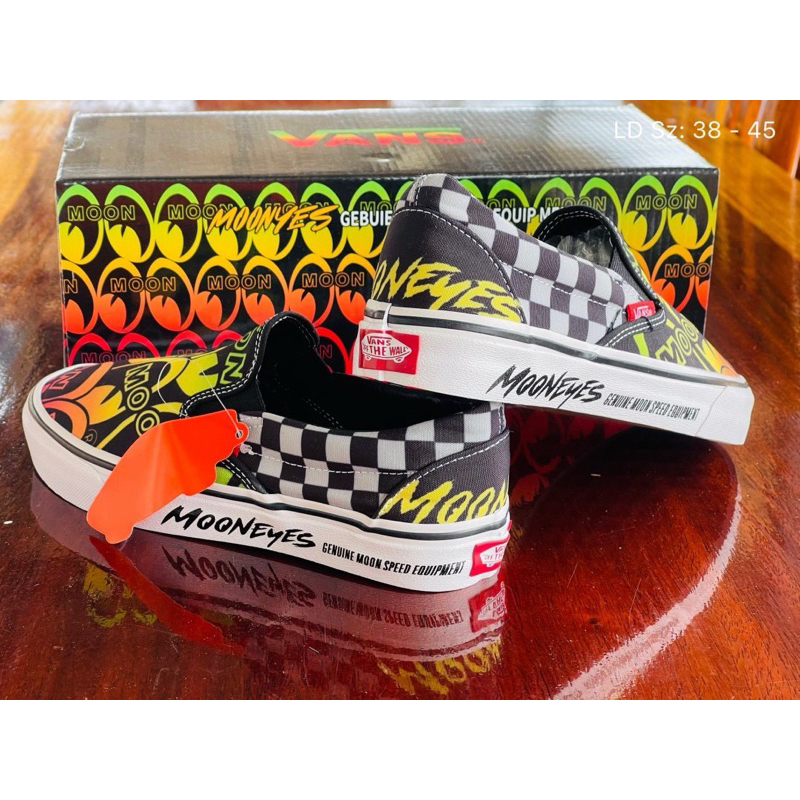 🛒🎁พร้อมส่งรองเท้าผ้าใบ Slip on 🚗(A+)คุณภาพดี พร้อมกล่อง ไม่หนักใส่ทำงานใส่เที่ยว ใส่ได้ทั้ง ช-ญ ✅มีไซส์ 38-45