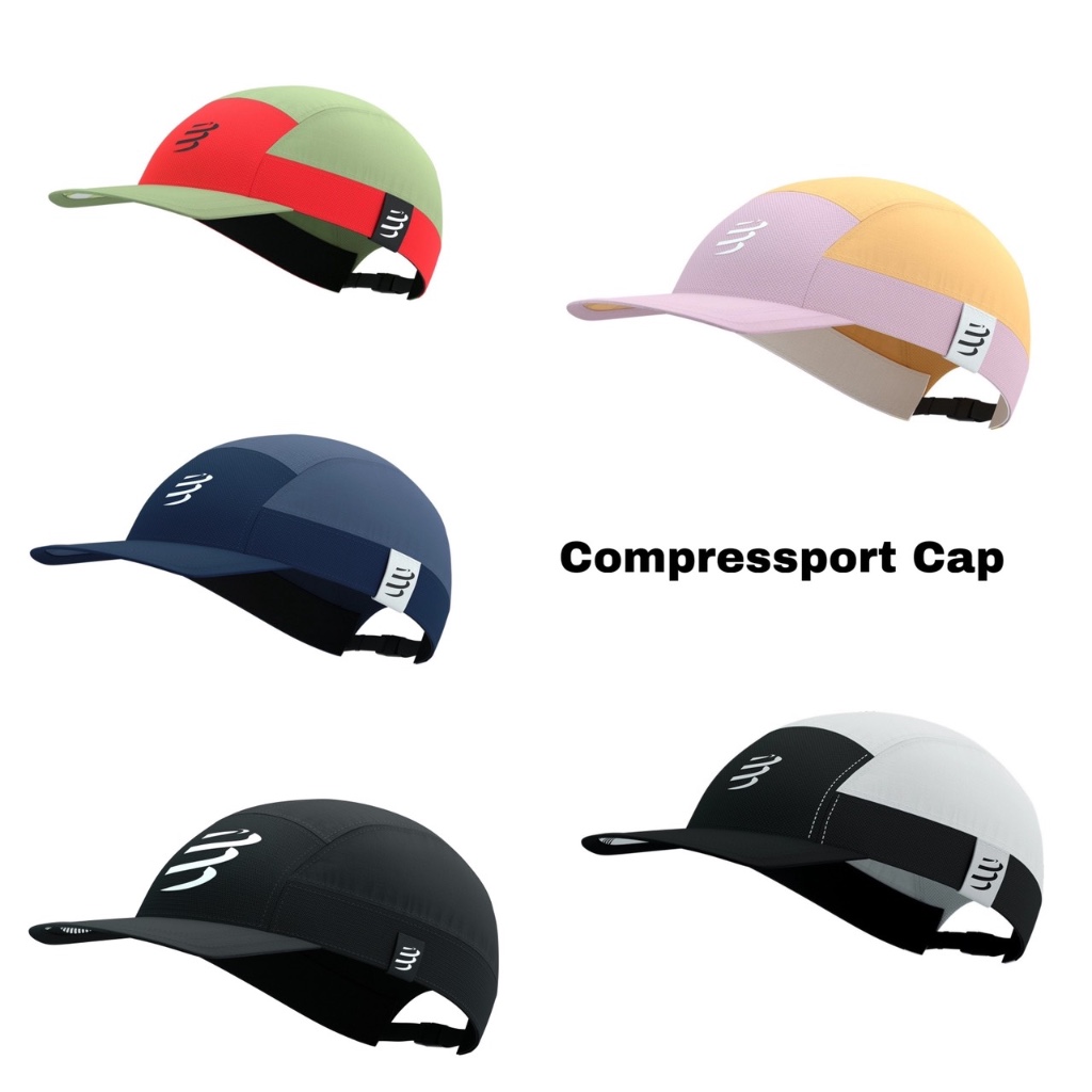 Compressport 5 Panel Light Cap - หมวก