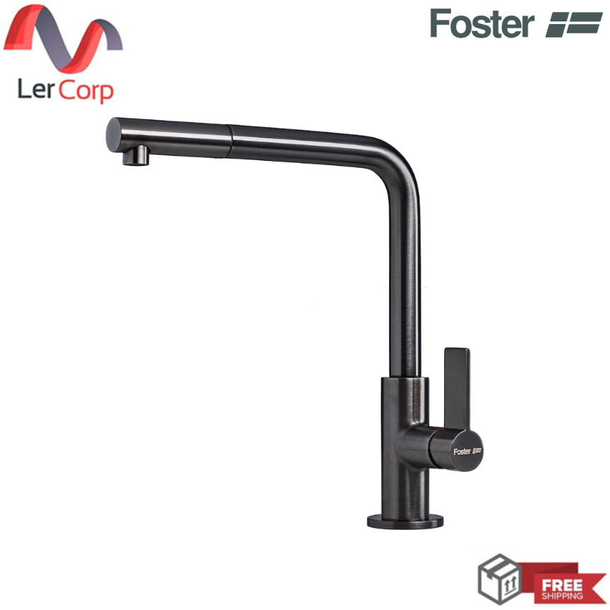 (Foster) ก๊อกน้ำ VELA PLUS GUN METAL satin 8498 126