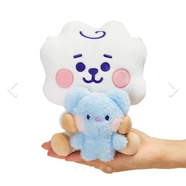💖[LINE X BT21] พร้อมส่ง BTS BT21 Official MY LITTLE BUDDY Magnet Sitting Doll  Minini RJ-KOYA