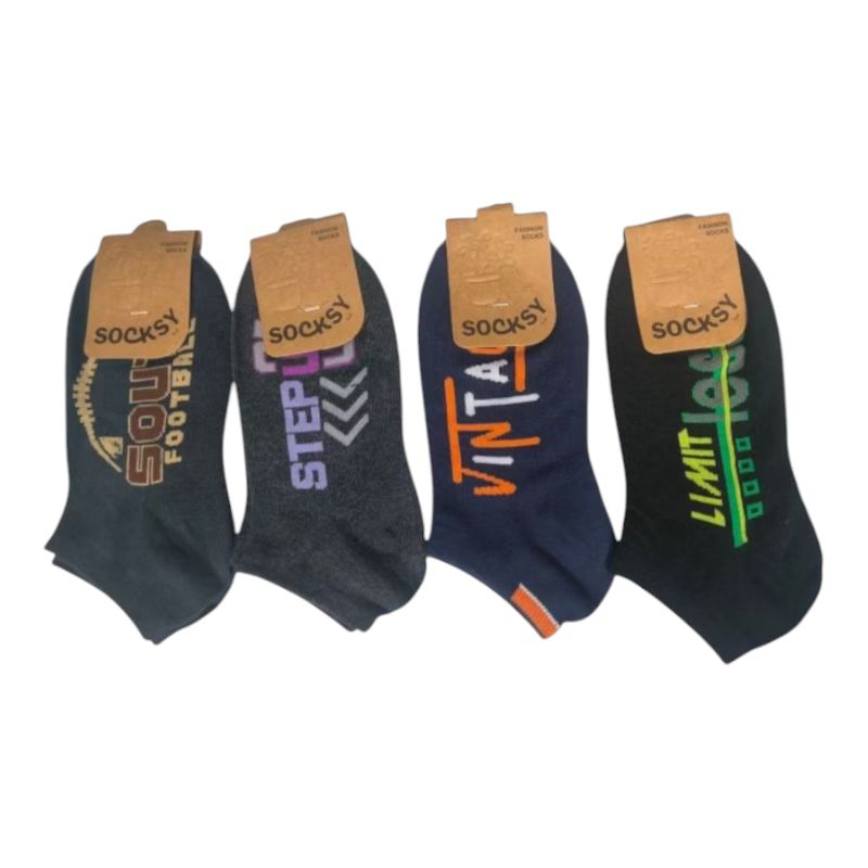 ถุงเท้าข้อสั้น(ตาตุ่มpj) socksy ขนาดฟรีไซส์ ถุงเท้าคุณภาพดี เนื้อนุ่ม (แพ็ค 5/10คู่) ราคา ถูกที่สุด ดีลบีเคเค แกลเลอรีภาพที่ 8