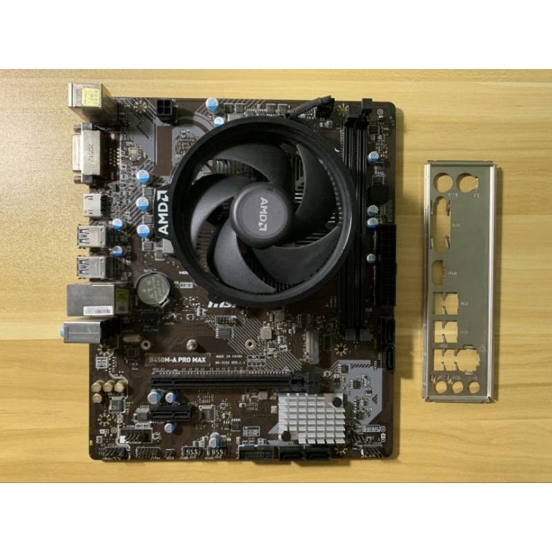 CPU RYZEN 5 3600 + MSI B450M - A PRO MAX