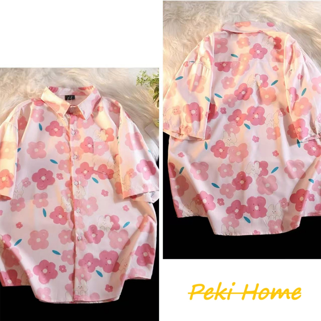 เสื้อเชิ้ตแขนสั้นลายพิมพ์ใหม่สำหรับฤดูร้อน