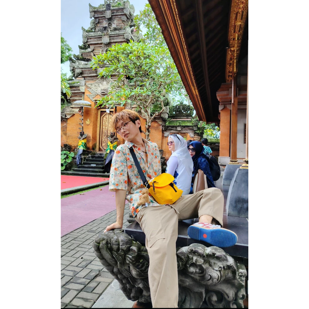 เสื้อเชิ้ตฮาวายลายดอกไม้ แขนสั้น ผ้าไหมอิตาลี #3013 thumbnail 4