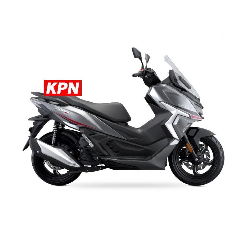 รถมอเตอร์ไซค์ ยี่ห้อ CYCLONE รุ่น RT1 ขนาด 150 CC. ออโต้เมติก