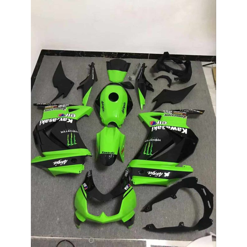 ชุดแฟริ่ง kawasaki ninja 250r NINJA250 EX250 ปี08 09 10 11 12 จำหน่ายชุดแฟริ่ง kawasaki ninja 250 r 