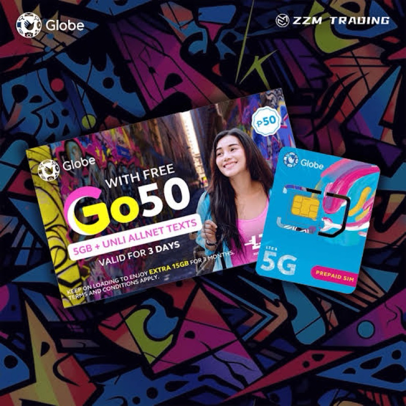 Globe Prepaid 5G Regular Simcard