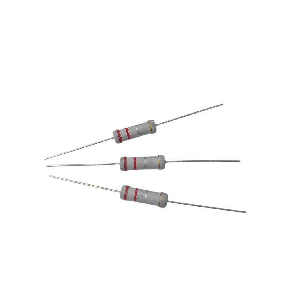 3pcs ตัวต้านทาน 2W 0.22 0.1 0.33 0.47 โอห์ม 5% ชนิดฟิล์มคาร์บอน