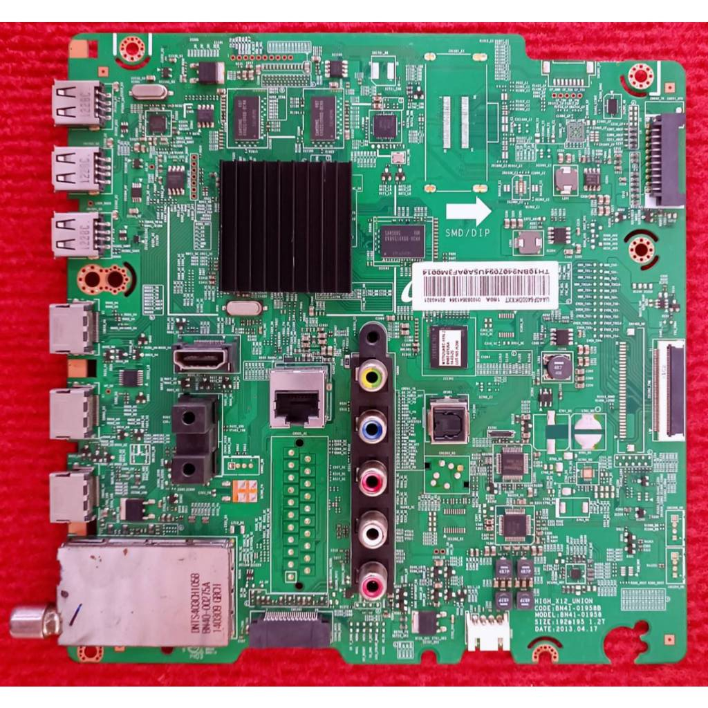 เมนบอร์ดทีวี SAMSUNG ใช้กับรุ่น UA40F6400DKXXT , UA40F6800DKXXT , UA46F6400DKXXT