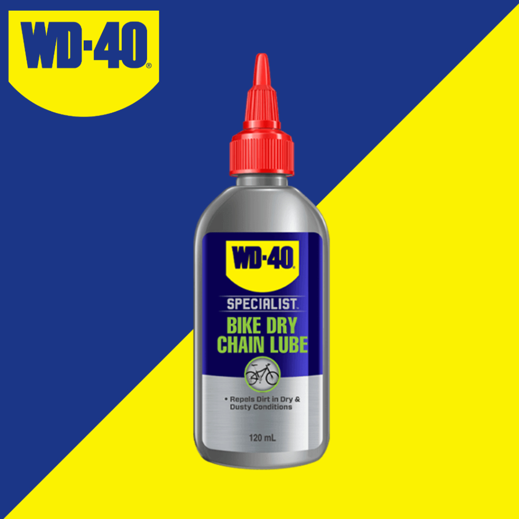 WD-40 น้ำมันหล่อลื่นโซ่ ชนิดแห้ง ขนาด 120ml.  (BIKE DRY CHAIN LUBE)