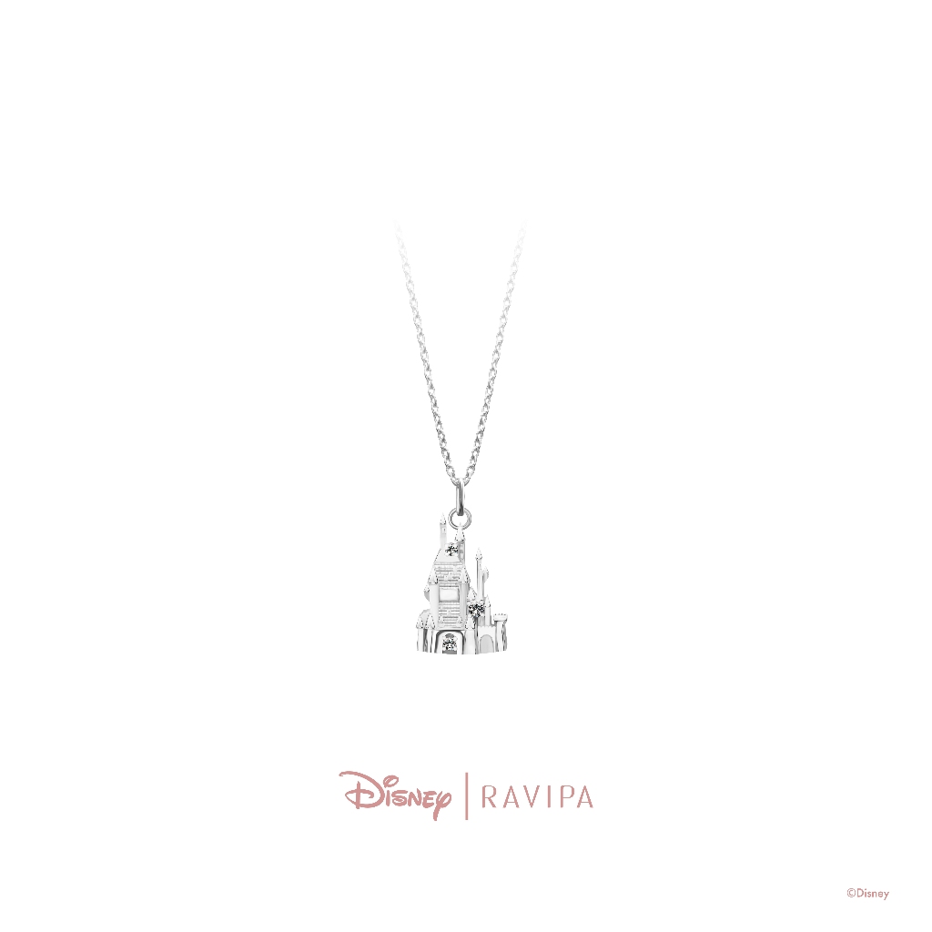 Ravipa | Snow White Castle Silver Necklace