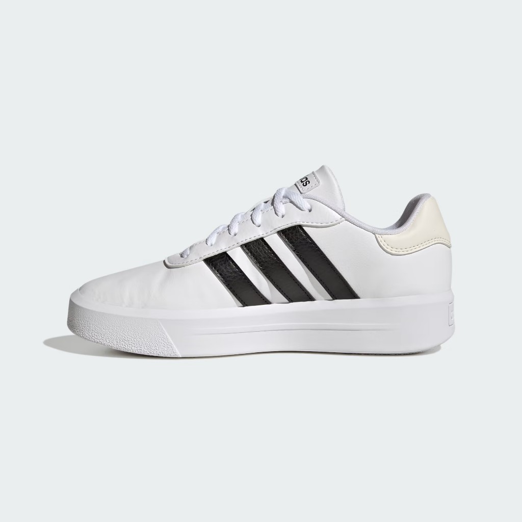 Adidas อาดิดาส รองเท้าผ้าใบ รองเท้าพื้นหนา W Court Platform HQ4532 (2000)