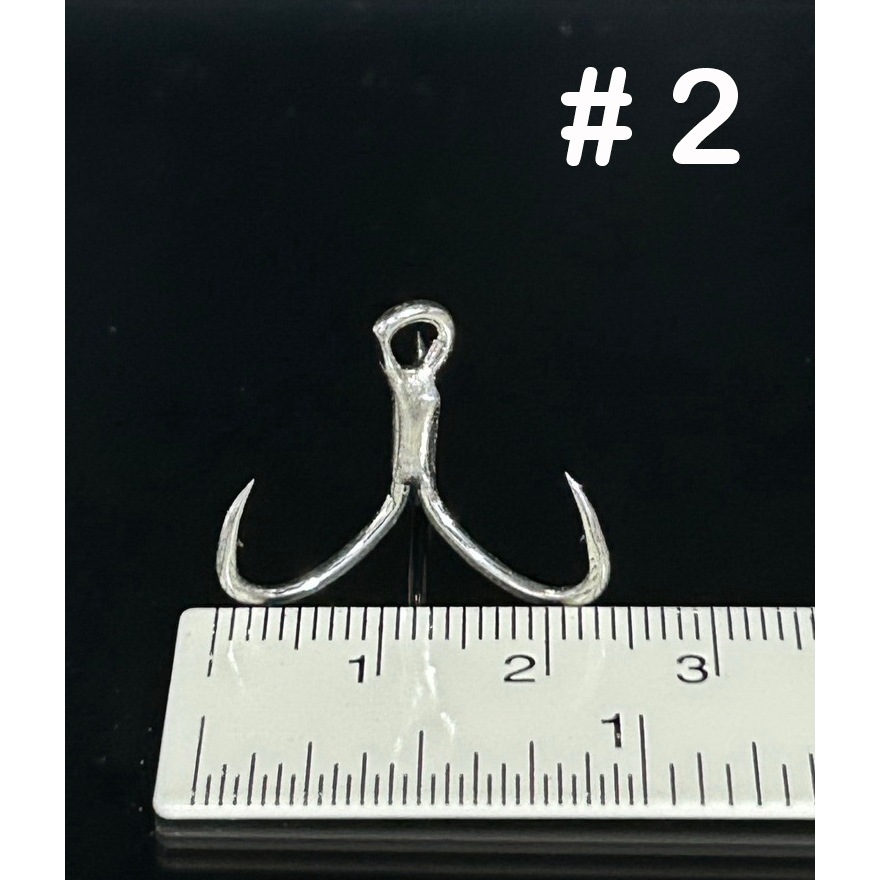 A-ACC Decoy Y-W77 ตาเบ็ด 3 ทาง Wide Gap สำหรับเหยื่อปลอม รูปที่ 6