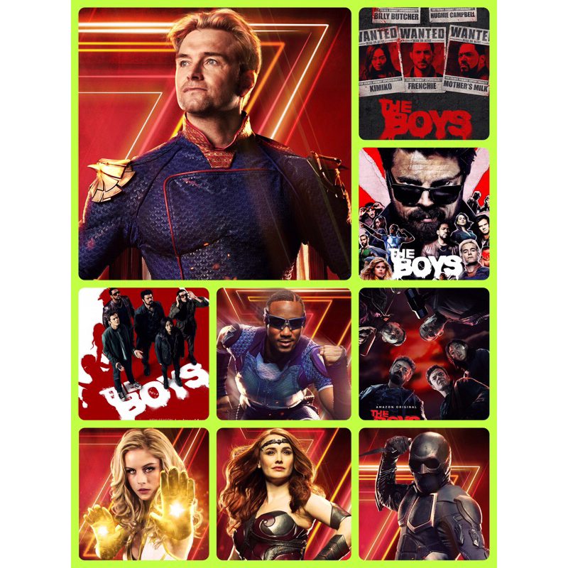 โปสเตอร์ ซีรีย์ The Boys  11.5 X 16.5 นิ้ว (A3)