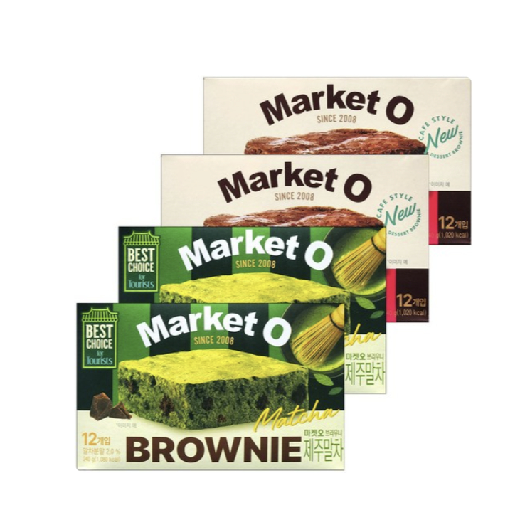 Market O Brownie บราวนี่เกาหลี 120g/240g