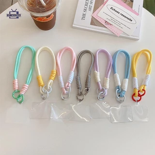 สายคล้องโทรศัพท์มือถือ แฟชั่นเชือกคล้องโทรศัพท์มือถือ เชือกคล้องข้อมือสั้น เชือกคล้องโทรศัพท์มือถือที่สร้างสรรค์ เชือกถั