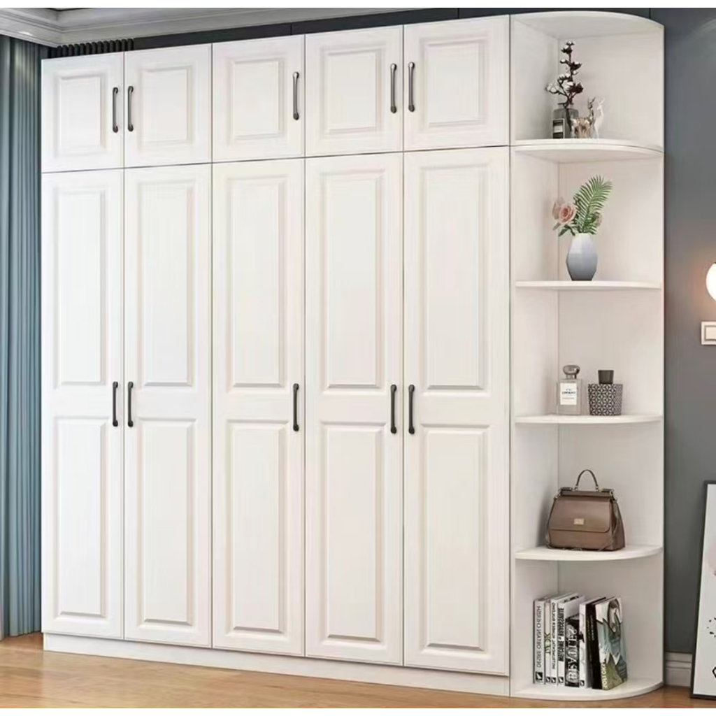 ROAM METOD Multipurpose 2 Door Shoes Cabinet 5 Tier Storage Cabinet Almari Kasut Rak Baju Cupboard O