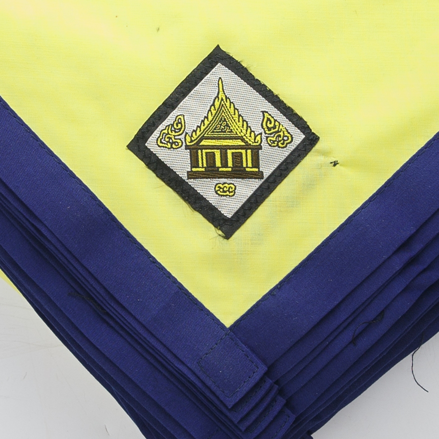 ผ้าพันคอลูกเสือคุณครู เขตภาคตะวันออก สีประจำจังหวัด คุณภาพมาตรฐานไทย ราคา ถูกที่สุด ดีลบีเคเค แกลเลอรีภาพที่ 3