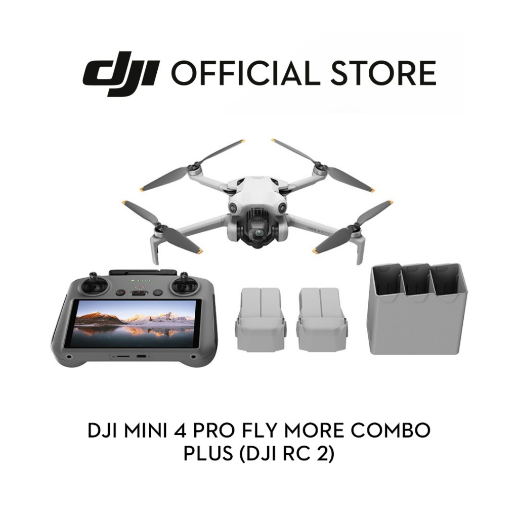 DJI Mini 4 Pro - Camera Drone | โดรนขนาดมินิ | 1/1.3" 4K/60fps HDR | น้ำหนัก 249g | ฟังก์ชั่นครบครัน บินง่าย น้ำหนักเบา