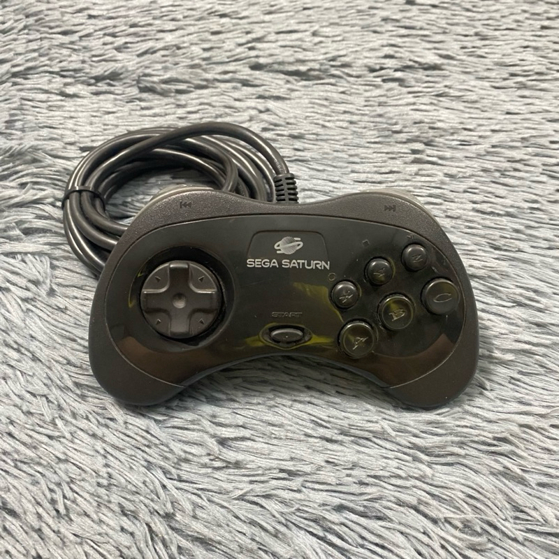 จอยแท้เครื่อง Sega Saturn สี Black โซน 🇺🇸 มือ2 ใช้งานปกติ