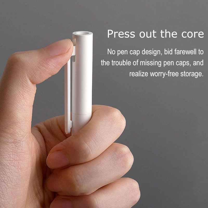 Xiaomi High-capacity Gel Pen 0.5mm (10-pack) ปากกาเจล เขียนลื่นๆ แห้งไว ไม่เลอะ  Mi gel pen 10pcs ปากกาหมึกเจล 0.5mm - รูปที่ 4