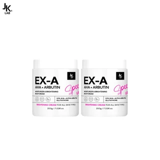 [แพ็คคู่] JKxLAB EX-A Body Cream 200 g ครีมผิวกายเข้มข้นพิเศษด้วย 10%AHA ผลัดผิวเก่า ดุจเปิดผิวใหม่ สร้างผิวใส