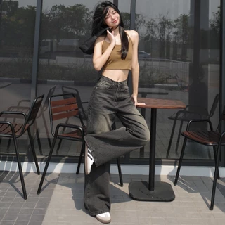 กางเกงยีนส์ขากระบอกใหญ่ รุ่น Goody Jeans