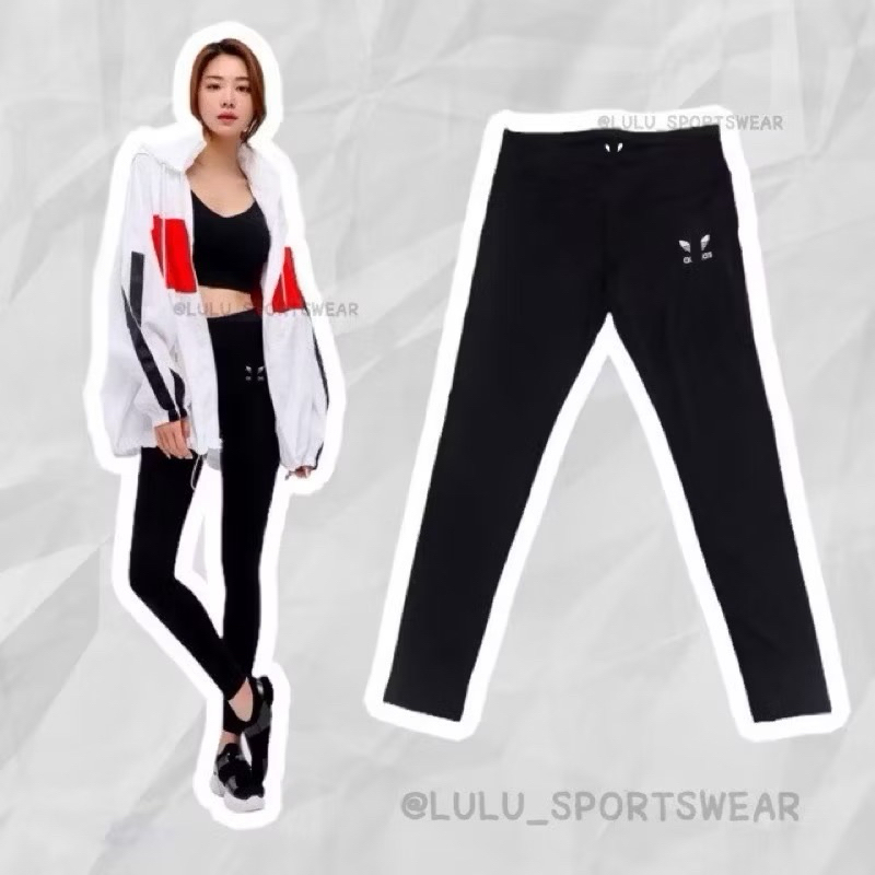 Leggingsออกกำลังกาย กางเกงออกกำลังกาย เลกกิ้งออกกำลังกาย ขายาว เอวสูง เป้าสามเหลี่ยม