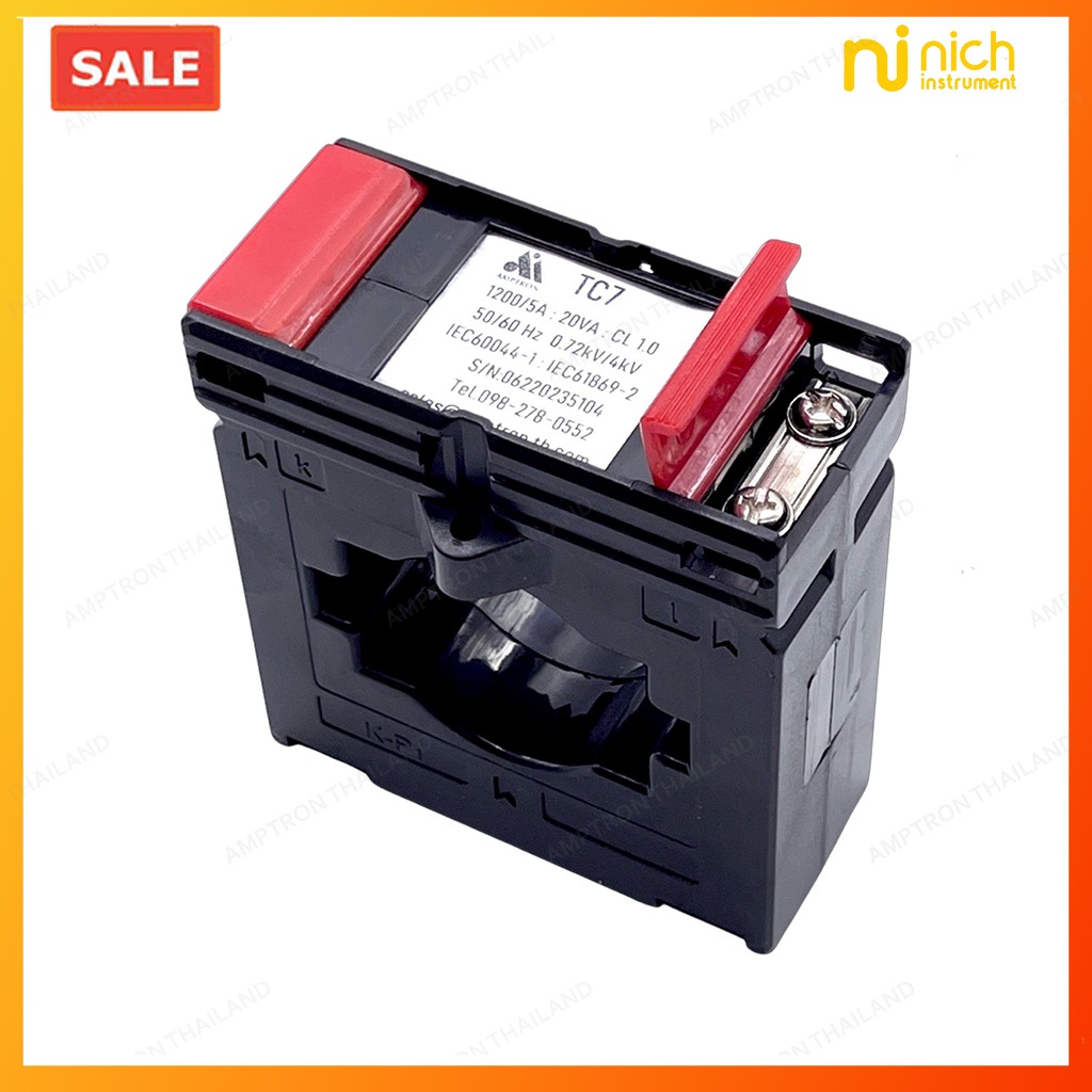 Current Transformer (CT) Non-Split Core หม้อแปลงวัดกระแสไฟฟ้า รุ่น TC5-TC7 คุณภาพสูง