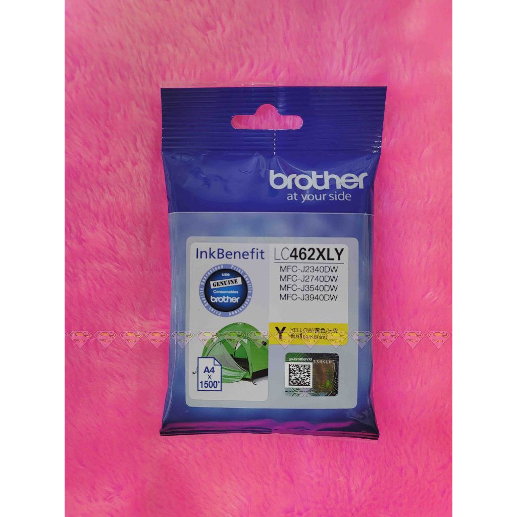 ิBrother LC-462XL Y สีเหลือง YELLOW (ตลับขนาดใหญ่)