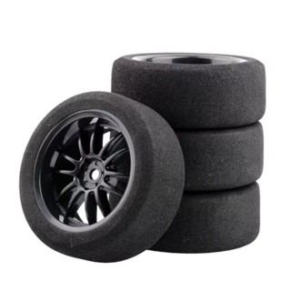 (สินค้าในไทย) ล้อรถบังคับ 4 เส้น ดุม 12 มม. ชนิดล้อโฟม  สำหร…