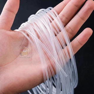 [Food Grade] ท่อสายยางซิลิโคน ขนาดเล็กใส ฝอย เกรดอาหาร ขนาดเล็ก ทนความร้อน Silicone Tube Food Grade ID: 0.5 -1.6 mm, OD: