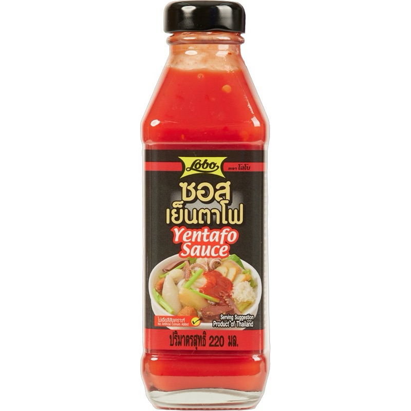ซอสเย็นตาโฟ  โลโบ Lobo Yentafo Sauce ขนาด 220 ml