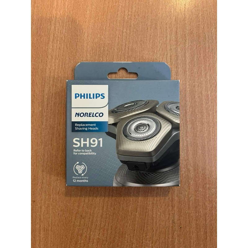 Philips SH91, Replacement Shaving Heads, Genuine - Made in the Netherlands (New)