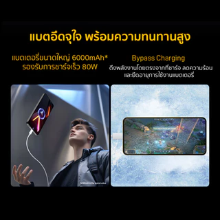 Nubia Neo 3 GT 5G (12+256GB) - ปุ่มL/R Shoulder Triggers l แบต6000mAh ชาร์จไว80W l จอ 6.8"120Hz