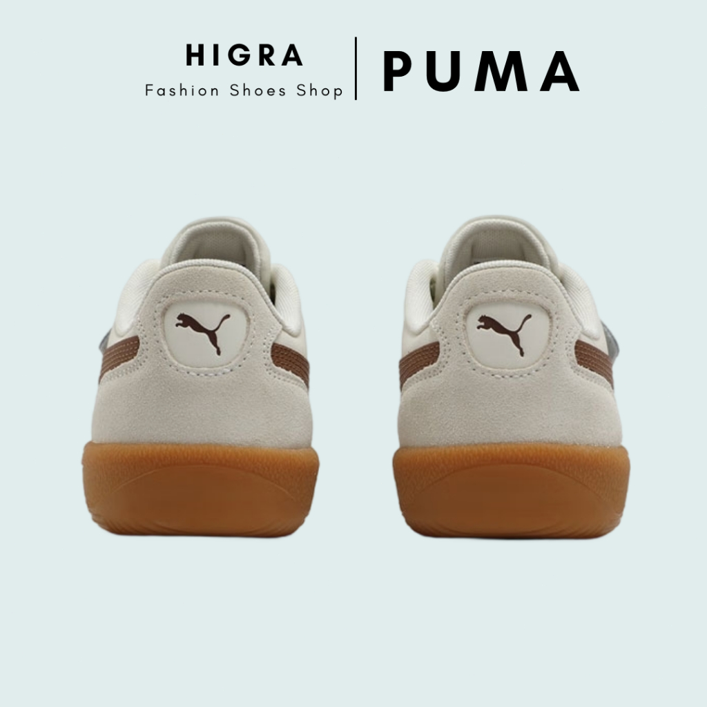 ของแท้ 100% Puma Palermo Wide Lace SD 402109-03 "Frosted Ivory/Brown Mushroom"  Women's Shoes