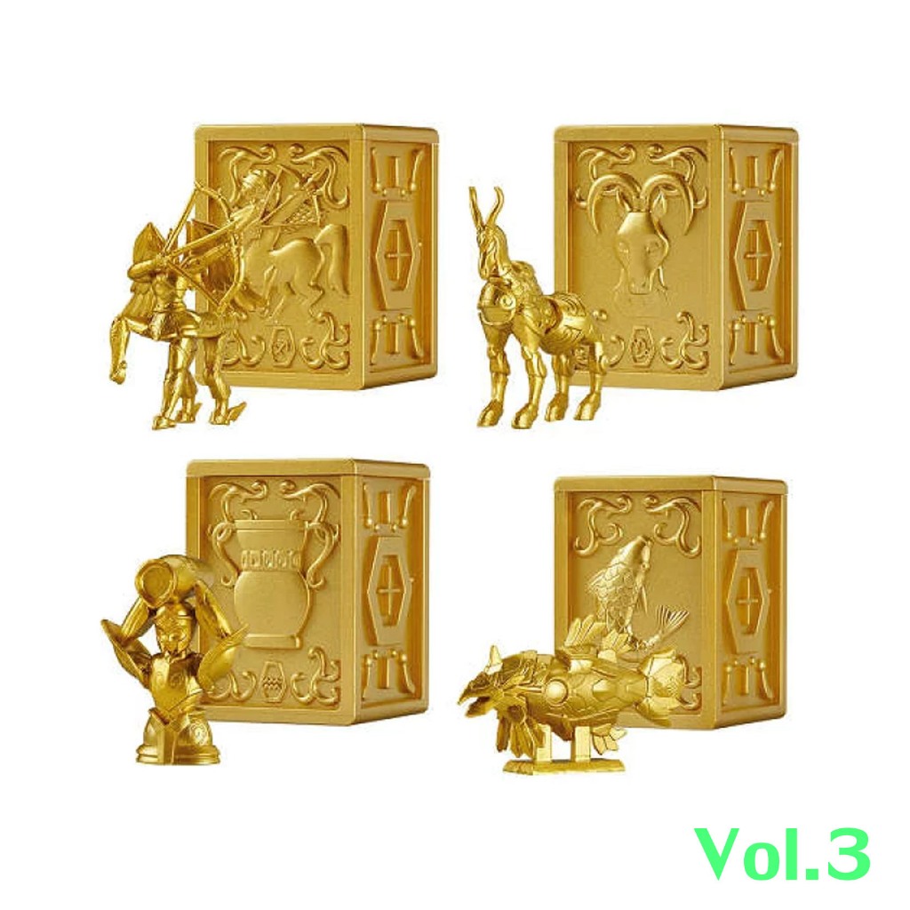 Saint Seiya Golden Cloth Collection 1 2 3 figure Bandai รูปที่ 4