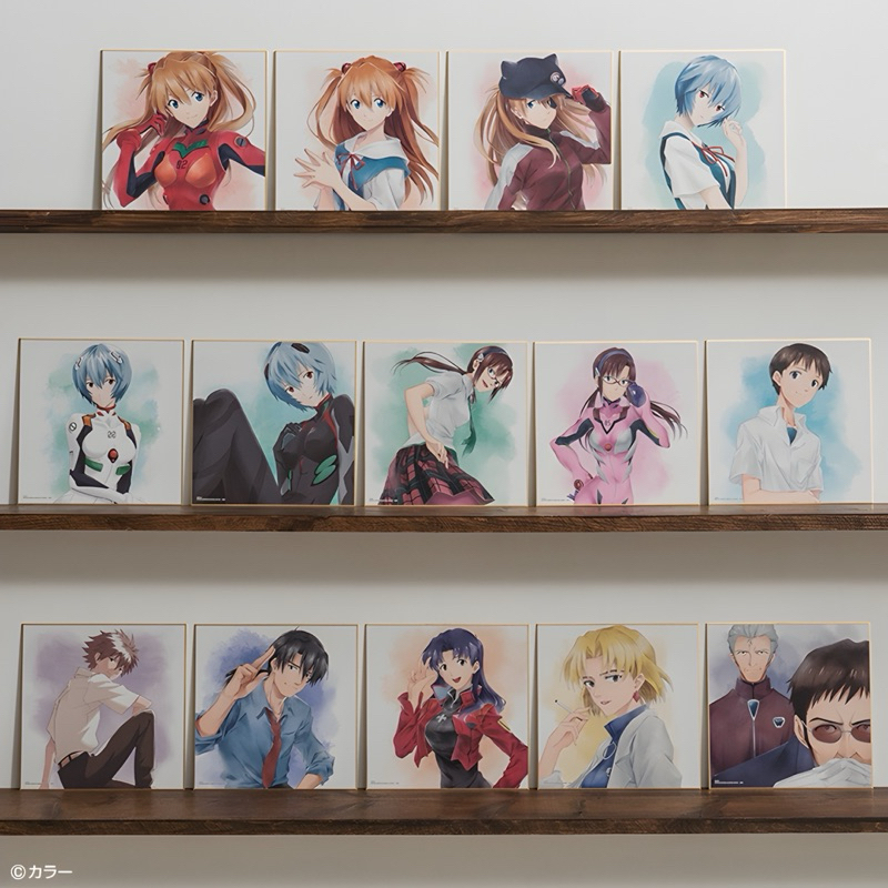 🔥พร้อมส่ง🔥ของสะสม อนิเมะ ชิกิชิ อีวา | Ichiban Kuji Evangelion : 3.0+1.0 - Entry Starts! Prize F Art Board งานจับสลาก