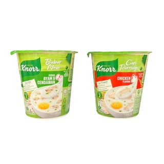 Knorr คนอร์ โจ๊ก ฮาลาล นำเข้าจากมาเลเซีย รสไก่+เห็ด 32 กรัม*3 ซอง