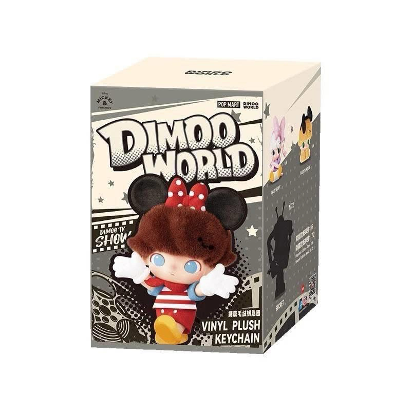 [พร้อมส่ง ช้อปไทย] POP MART DimooxDisney พวงกุญแจ แบบจุ่ม ลุ้นซี